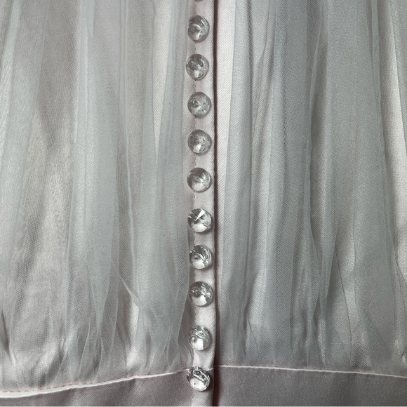 Joan Calabrese from Mon Cheri Girls' 14 Pink Ethereal Dress Flower Girl Glinda - Picture 6 of 14